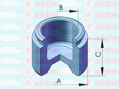 D025345 AUTOFREN Поршень суппорта тормозного переднего купить в Чернигов