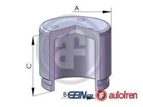 Поршень суппорта переднего D025387 AUTOFREN
