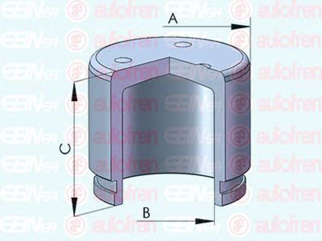 Поршень суппорта переднего D025490 AUTOFREN
