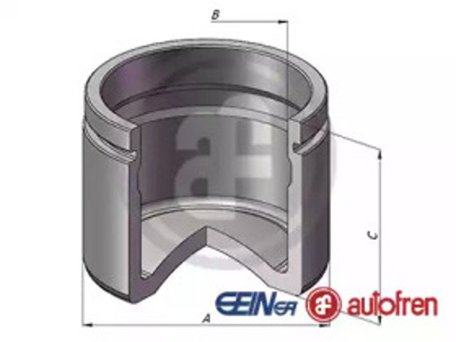 Поршень суппорта переднего D025598 AUTOFREN