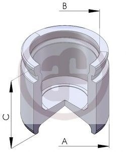 Поршень суппорта переднего D02562 AUTOFREN