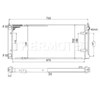 Радиатор охлаждения двигателя D7W028TT THERMOTEC