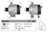 Генератор автомобильный DAN1036 DENSO