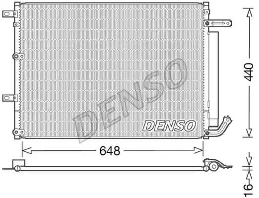Трубопроводы и радиатор кондиционера DCN06018 DENSO