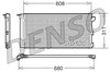 Конденсатор кондиционера DCN09105 DENSO