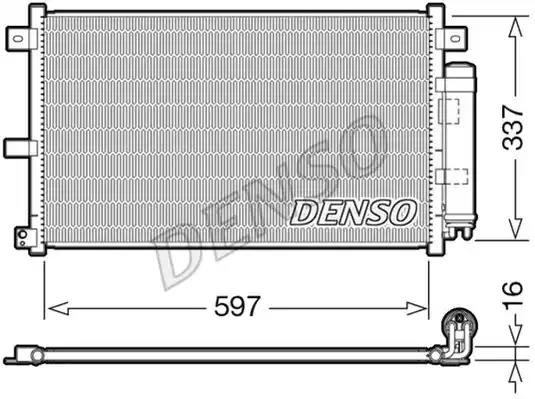 Конденсер DCN44001 DENSO