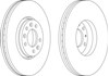 Тормоз дисковый передний DDF1615 FERODO