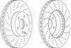 Передний тормозной диск DDF1694C1 FERODO