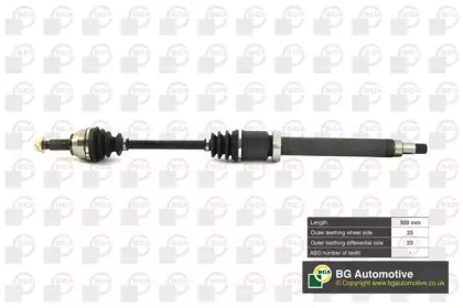 Вал приводной правый DS2304R BGA