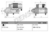 Стартер двигателя DSN999 DENSO
