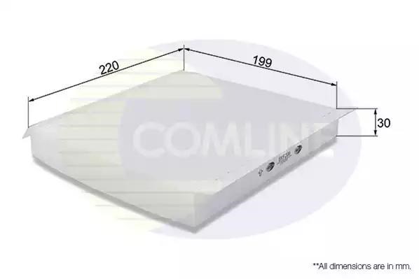 Фільтр салону EKF206 Comline