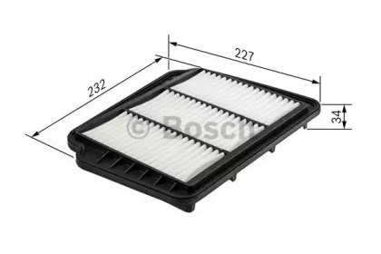 Воздушный фильтр F026400407 BOSCH