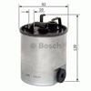 Фильтр тонкой очистки топлива F026402044 BOSCH