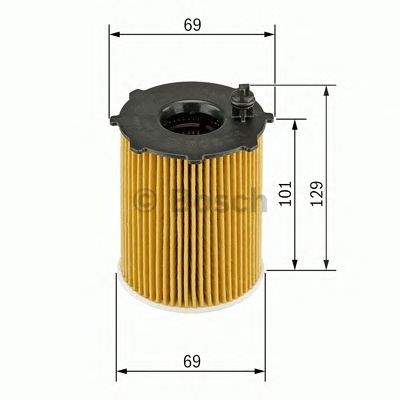 Фильтр центробежный очистки масла F026407011 BOSCH
