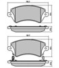 Колодки тормозные FBP1227 FREMAX