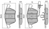 Тормозные колодки FBP1302 FREMAX