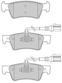 Колодки дисковые  FBP1552 FREMAX