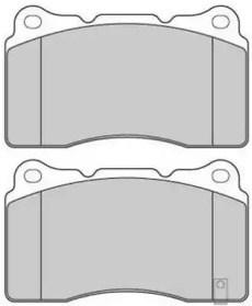 Колодки передние FBP1554 FREMAX