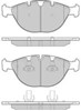 Передние тормозные колодки FBP1573 FREMAX