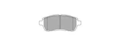 Тормозные колодки FBP1651 FREMAX