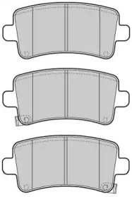 Комплект задних колодок FBP1662 FREMAX