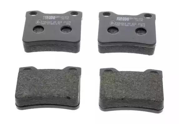 Колодки тормозные задние, дисковые FDB1415 FERODO