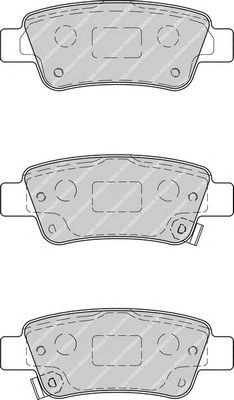 Колодки дисковые  FDB4233 FERODO