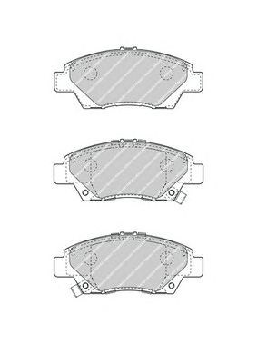 Колодки тормозные FDB4404 FERODO