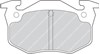 Комплект задних колодок Рено Клио SYMBOL