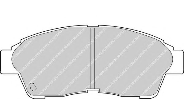 Тормозные колодки FDB867 FERODO