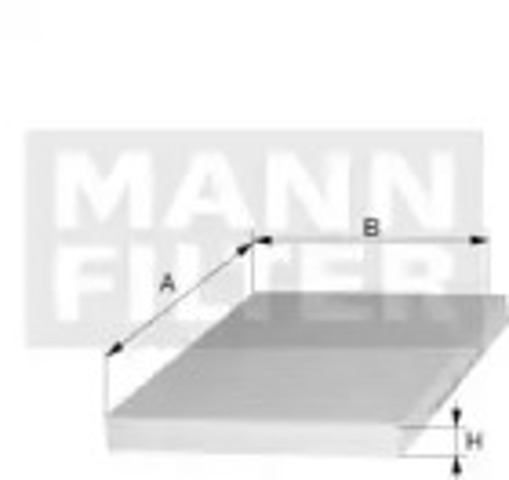 Внутрисалонный фильтр FP2747 MANN