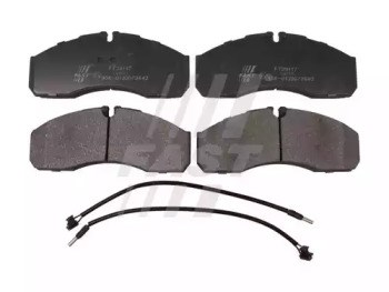 Колодки тормозные дисковые комплект FT29117 FAST