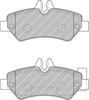 Колодки гальмові задні, дискові FVR1780 Ferodo
