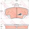 Передние тормозные колодки GDB1332 TRW