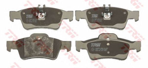 Колодки тормозные дисковые комплект GDB1546 TRW
