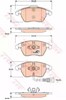 Колодки тормозные дисковые комплект GDB1807 TRW