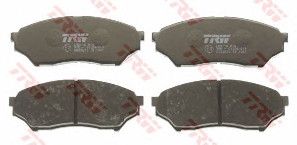 Колодки тормозные GDB3270 TRW