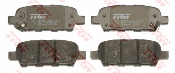 GDB3294 TRW Колодки тормозные задние дисковые купить в Сумы