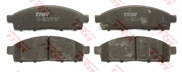 Колодки тормозные передние дисковые GDB3435 TRW
