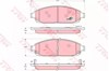 Передние тормозные колодки GDB4136 TRW