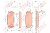 Задние тормозные колодки GDB4143 TRW