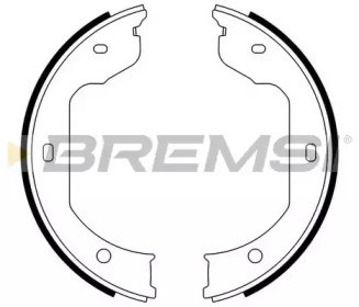 Колодки ручника/стоянкового гальма GF0081 Bremsi