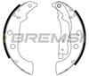 Задние барабанные колодки GF0107 BREMSI