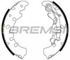 Барабанные колодки GF0140 BREMSI