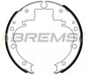 Задние барабанные колодки GF0166 BREMSI