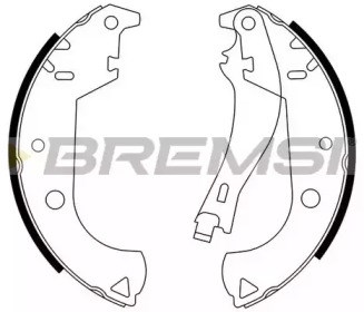 Барабанные тормозные колодки GF0184 BREMSI