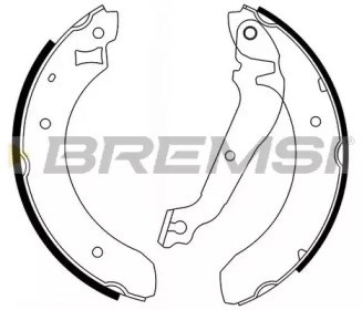 Барабанные тормозные колодки GF0215 BREMSI