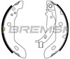 Барабанные колодки GF0304 BREMSI