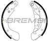 Задние барабанные тормозные колодки GF0354 BREMSI