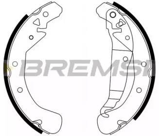 Задние барабанные тормозные колодки GF0358 BREMSI